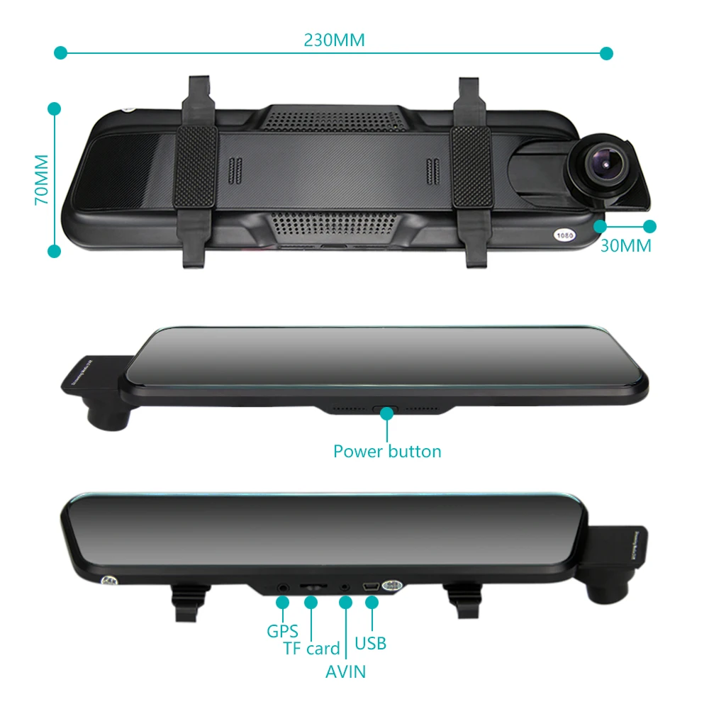 ANSTAR Newest Car DVR Android Mirror Camera Dash Cam 1080P Dvr Car Night Vision Stream Rear View Mirror Dash Cam Mirror Recorder
ANSTAR Newest Car DVR Android Mirror Camera Dash Cam 1080P Dvr Car Night Vision Stream Rear View Mirror Dash Cam Mirror Recorder