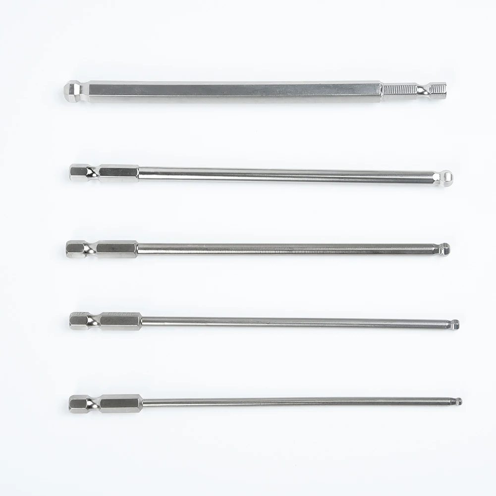 5pcs 150mm Magnetic Drill Screwdriver Set Bits Screw Driver Hex Shank Bit Imported Material S2 Ball Head Hand Tools
5pcs 150mm Magnetic Drill Screwdriver Set Bits Screw Driver Hex Shank Bit Imported Material S2 Ball Head Hand Tools