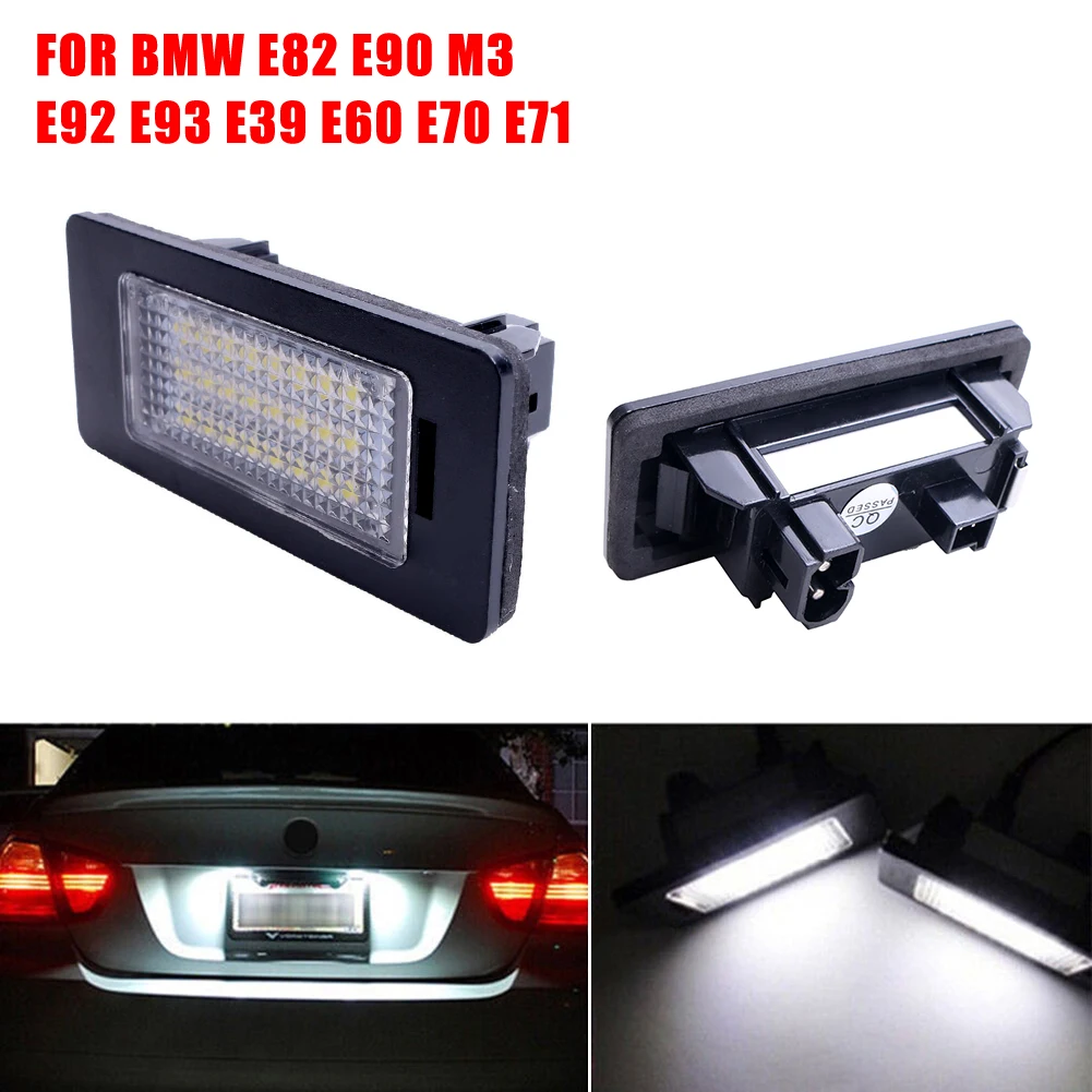 2pcs 24 LED License Plate Number Lights Car Lights For BMW E90 M3 E92 E70 E39 F30 E60 E61 E93
2pcs 24 LED License Plate Number Lights Car Lights For BMW E90 M3 E92 E70 E39 F30 E60 E61 E93