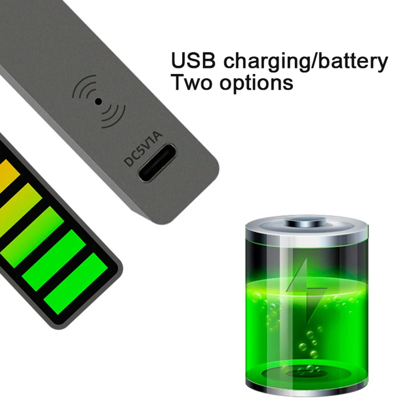 Colorful Sound Control Light USB/Rechargeable Battery APP Control 32 LED VoiceActivated Pickup Rhythm Strip Light Computer Car
Colorful Sound Control Light USB/Rechargeable Battery APP Control 32 LED VoiceActivated Pickup Rhythm Strip Light Computer Car