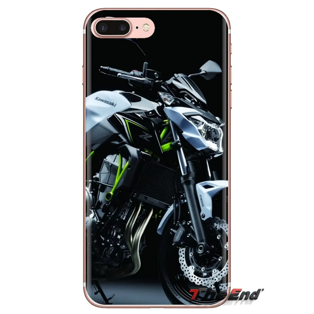 Kawasaki мотоциклетные Чехлы для LG Spirit Motorola Moto X4 E4 E5 G5 G5S G6 Z Z2 Z3 G2 G3 C Play Plus Mini прозрачные
