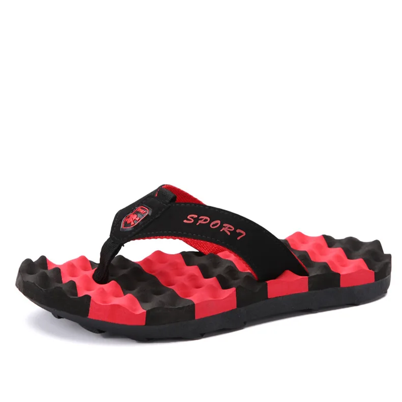 Summer Fashion Men Massage Slippers Big Size Non-slip Flip Flops For Male 2020 Newest Beach Shoes Sandals Dropshipping
Summer Fashion Men Massage Slippers Big Size Non-slip Flip Flops For Male 2020 Newest Beach Shoes Sandals Dropshipping