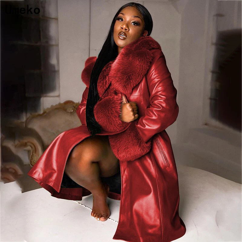 2021 Jackets Female Ladies Plus Size PU Leather Long Jackets Women Fashion High Waist Coats Women Elegant Side Pockets Faux Fur
2021 Jackets Female Ladies Plus Size PU Leather Long Jackets Women Fashion High Waist Coats Women Elegant Side Pockets Faux Fur