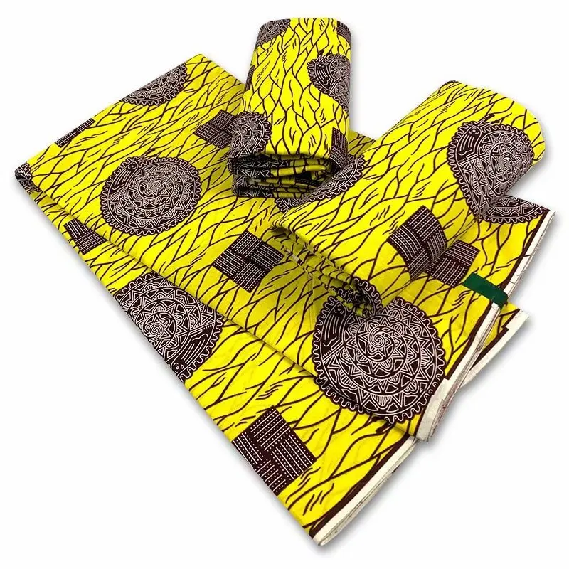 2021 African Ankara Prints Batik Patchwork Fabric Real Wax Sewing Material 100% Cotton Good Quality Tissu For Dress Craft F6-8 
2021 African Ankara Prints Batik Patchwork Fabric Real Wax Sewing Material 100% Cotton Good Quality Tissu For Dress Craft F6-8