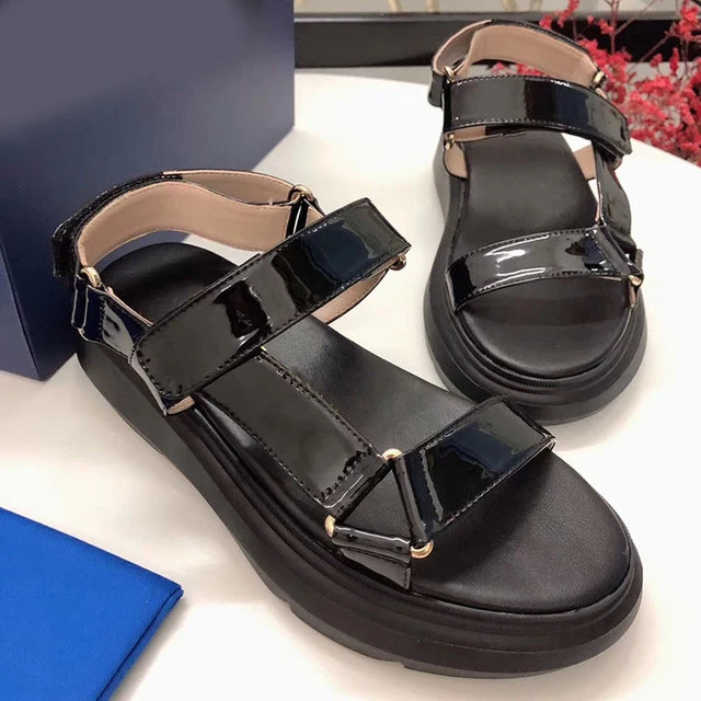 Thick-soled sandals women 2021 new summer height increase Velcro rhinestones pearl beach sports sandals trend
Thick-soled sandals women 2021 new summer height increase Velcro rhinestones pearl beach sports sandals trend