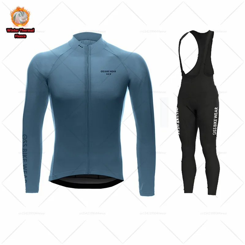 2021 OSS BIKE WEAR Winter Cycling Jersey Set New Long sleeve Cycling Clothing OSS Fleeced Thermal Road Bicycle Suit MTB maillot
2021 OSS BIKE WEAR Winter Cycling Jersey Set New Long sleeve Cycling Clothing OSS Fleeced Thermal Road Bicycle Suit MTB maillot