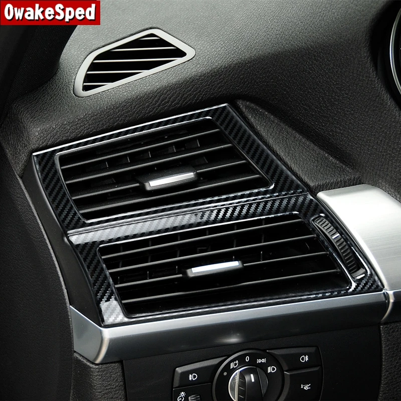 For BMW X5 E70 X6 E71 2008-2014 Black Console Side Air Outlet Frame Decoration Interior Dashboard AC Vents Cover Trim Sticker
For BMW X5 E70 X6 E71 2008-2014 Black Console Side Air Outlet Frame Decoration Interior Dashboard AC Vents Cover Trim Sticker