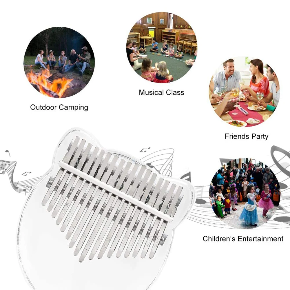 17 Keys Kalimba Thumb Piano High Quality Wood Mahogany Mbira Body Musical Instruments With Learning Book Kalimba Piano
17 Keys Kalimba Thumb Piano High Quality Wood Mahogany Mbira Body Musical Instruments With Learning Book Kalimba Piano