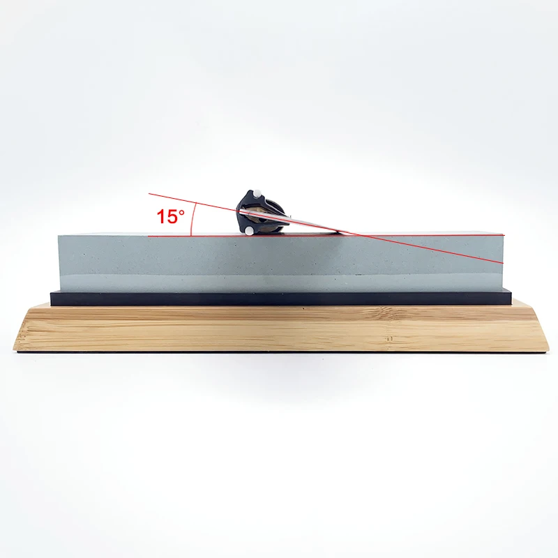 Double-sided sharpening stone base grinding whetstone apex egde blade Non-slip base hot Angle guide set Kitchen knife sharpener
Double-sided sharpening stone base grinding whetstone apex egde blade Non-slip base hot Angle guide set Kitchen knife sharpener