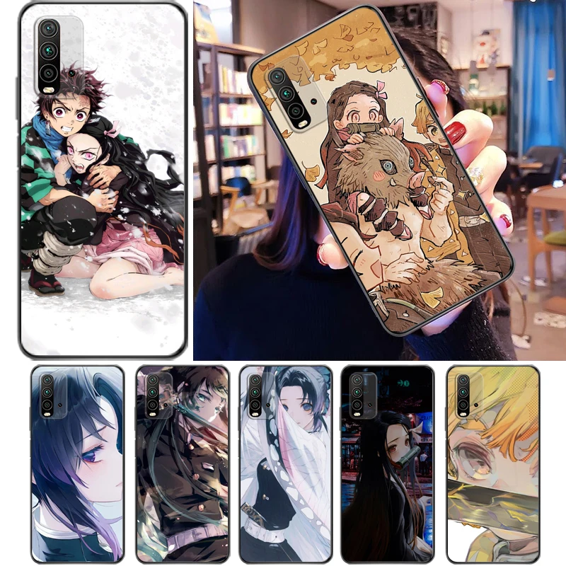 Demon Slayer Agatsuma Zenitsu Kamado Tanjirou Kamado Nezuko Kimetsu No Yaiba Phone Case For Xiaomi Redmi 9 Pro 9C 9A 9T Funda
Demon Slayer Agatsuma Zenitsu Kamado Tanjirou Kamado Nezuko Kimetsu No Yaiba Phone Case For Xiaomi Redmi 9 Pro 9C 9A 9T Funda