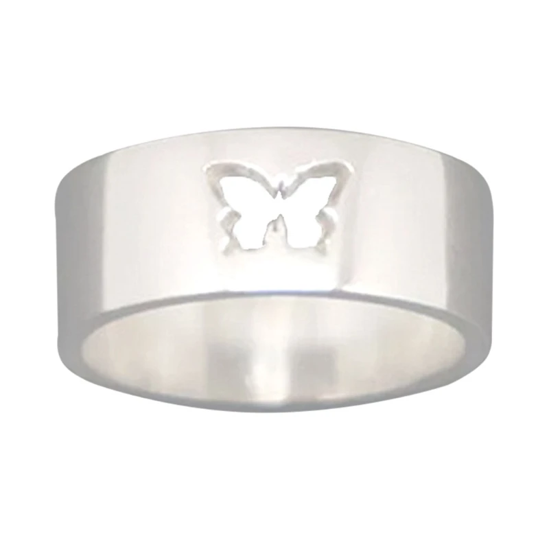 2 Pcs Matching Butterfly Couple Promise Rings Set Silver Color Hollow Butterfly Aircraft Plane Couple Rings for Men Women Weddin
2 Pcs Matching Butterfly Couple Promise Rings Set Silver Color Hollow Butterfly Aircraft Plane Couple Rings for Men Women Weddin