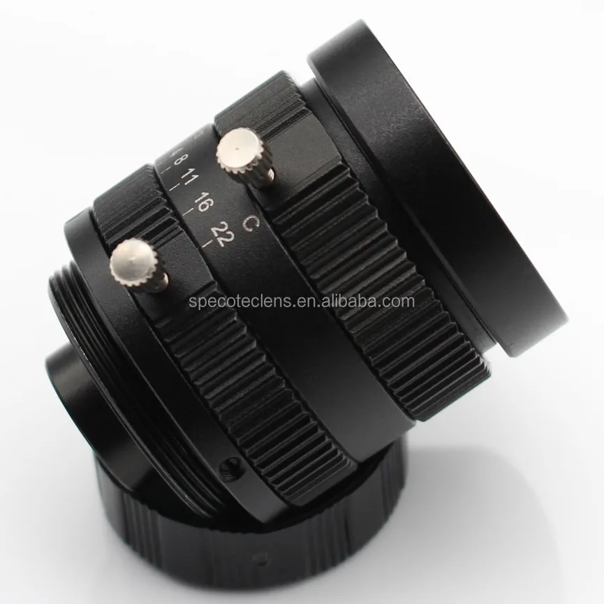 Low Distortion 5MP Fixed Focus 5 MegaPixel Cmount 6mm High Resolution CCTV Lens for industrial camera
Low Distortion 5MP Fixed Focus 5 MegaPixel Cmount 6mm High Resolution CCTV Lens for industrial camera