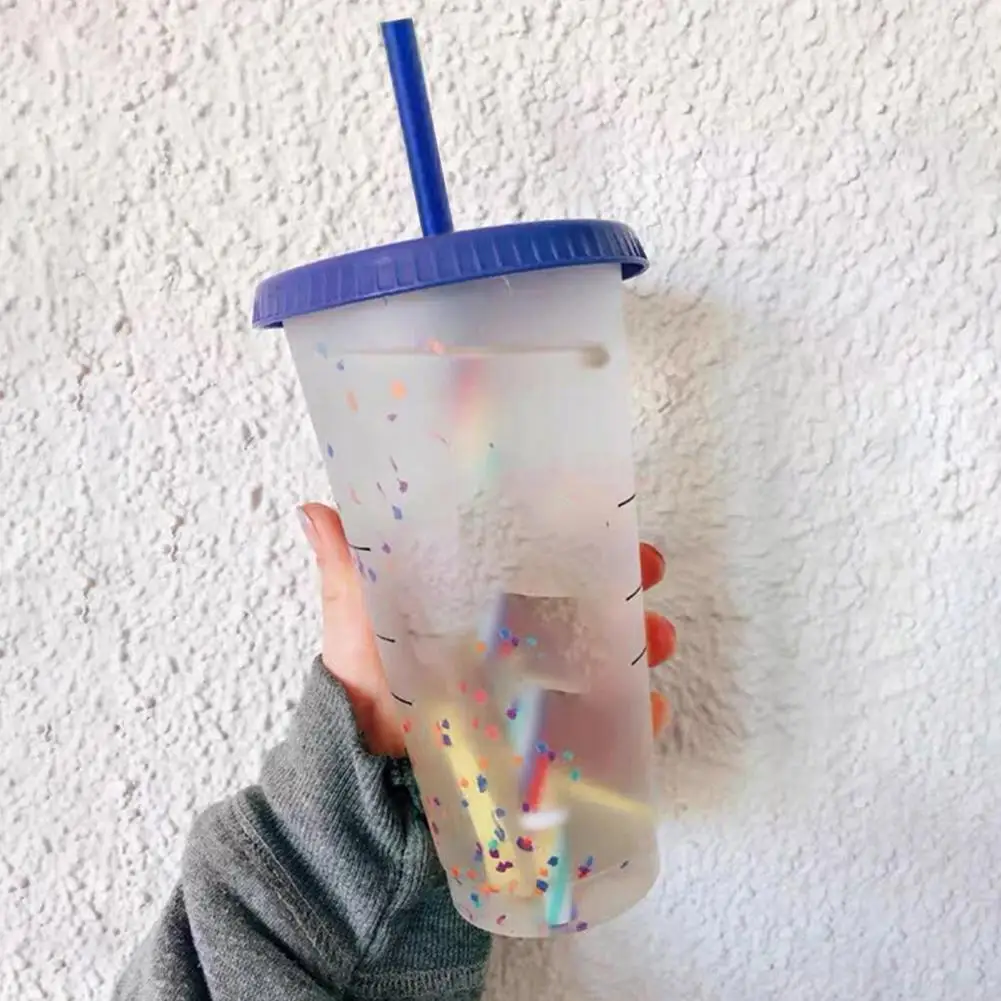 50% NEW 700ml Water Cup Eco-friendly Large Capacity PP Color Changing Drinking Cup for Home Color Changing Tumbler Supplies
50% NEW 700ml Water Cup Eco-friendly Large Capacity PP Color Changing Drinking Cup for Home Color Changing Tumbler Supplies