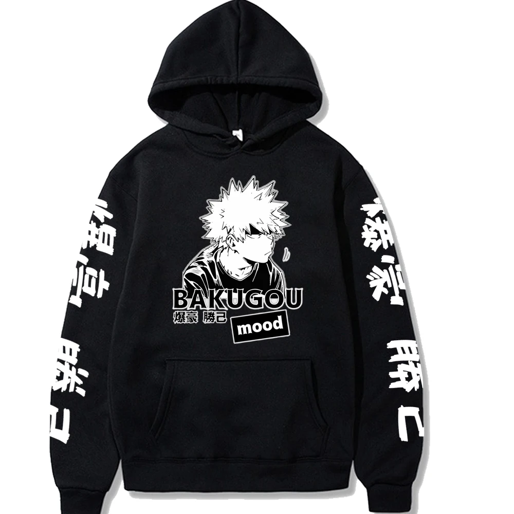 2021 Harajuku My Hero Academia Hoodies Men Women Long Sleeve Sweatshirt Bakugou Katsuki Anime Manga Black Hoodies Tops Clothes
2021 Harajuku My Hero Academia Hoodies Men Women Long Sleeve Sweatshirt Bakugou Katsuki Anime Manga Black Hoodies Tops Clothes