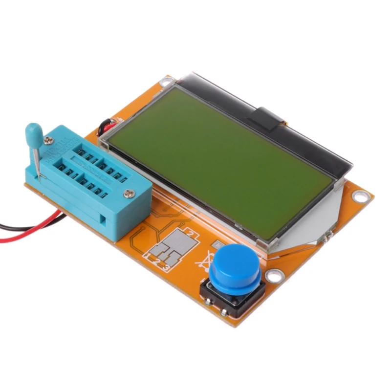 9V LCD Digital Transistor Tester LCR-T4 ESR Meter 12864 Backlight Capacitance Drop shipping
9V LCD Digital Transistor Tester LCR-T4 ESR Meter 12864 Backlight Capacitance Drop shipping