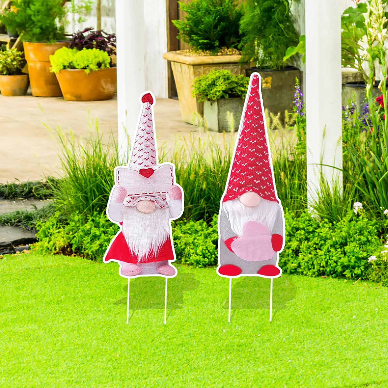 6/4/2PC Valentine's Day Decorations Outdoor Garden Lawn Yard Sign with Stakes
6/4/2PC Valentine's Day Decorations Outdoor Garden Lawn Yard Sign with Stakes