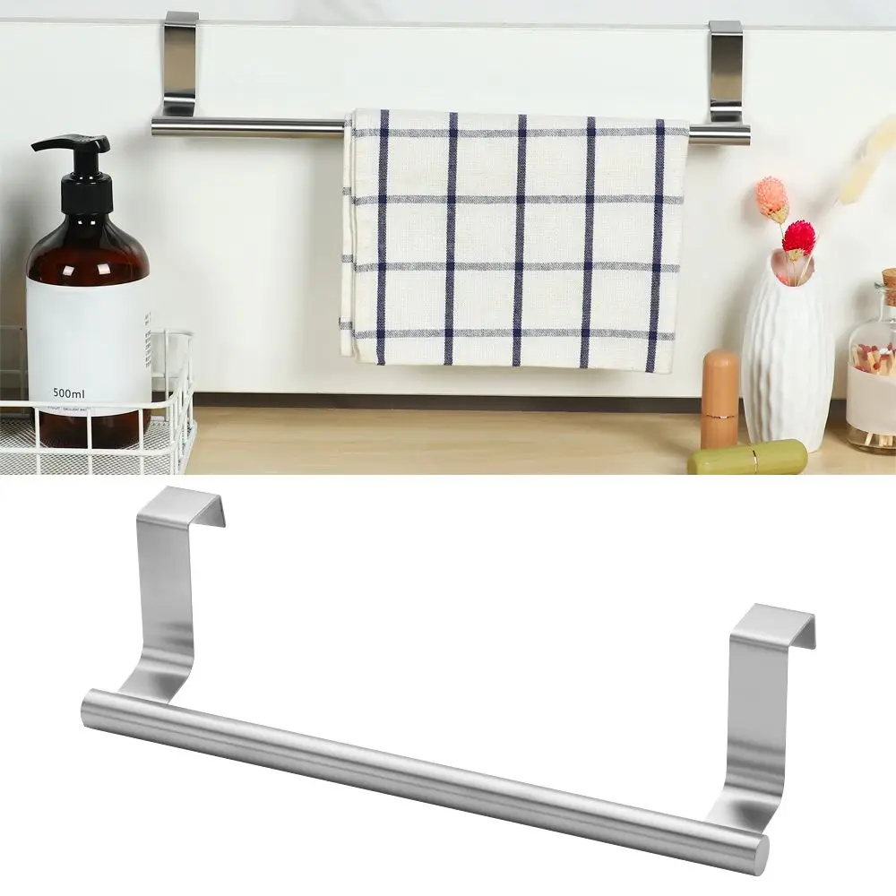 Towel Rack Over Door Towel Bar Hanging Holder Stainless Steel Bathroom Kitchen Cabinet Towel Rag Rack Shelf Hanger
Towel Rack Over Door Towel Bar Hanging Holder Stainless Steel Bathroom Kitchen Cabinet Towel Rag Rack Shelf Hanger