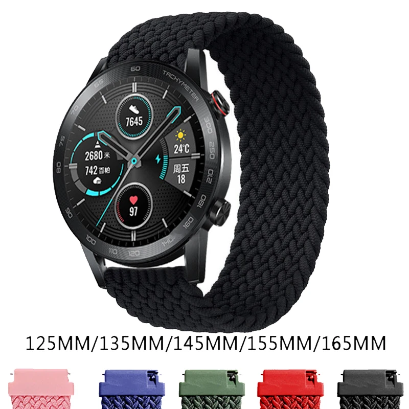 22MM Braided Solo Loop Straps For Huawei Watch GT 2 Pro/GT2 46MM 2E Smart Watchband Nylon Elastic Bands For Honor Magic 2/GS Pro
22MM Braided Solo Loop Straps For Huawei Watch GT 2 Pro/GT2 46MM 2E Smart Watchband Nylon Elastic Bands For Honor Magic 2/GS Pro