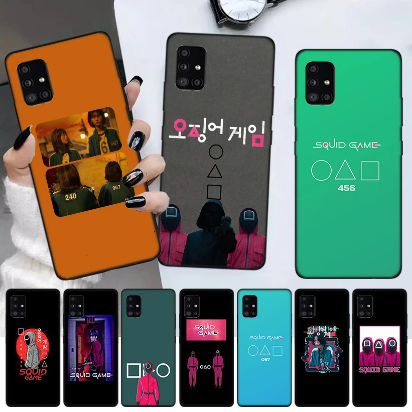 Squid Game TV Phone Case For Samsung Galaxy A52 A51 A71 A72 A12 A22 A32 A42 A21S A31 A41 A02S A11 A01 A91 Cover Coque Funda
Squid Game TV Phone Case For Samsung Galaxy A52 A51 A71 A72 A12 A22 A32 A42 A21S A31 A41 A02S A11 A01 A91 Cover Coque Funda