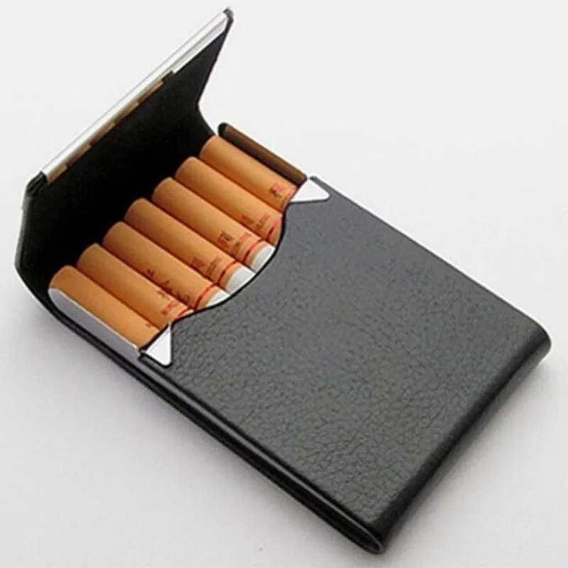 1pcs Cigarette Case Multifunction Tobacco Holder PU+Stainless Steel Card Cases Smoking Accessories PU Cigar Storage Box
1pcs Cigarette Case Multifunction Tobacco Holder PU+Stainless Steel Card Cases Smoking Accessories PU Cigar Storage Box