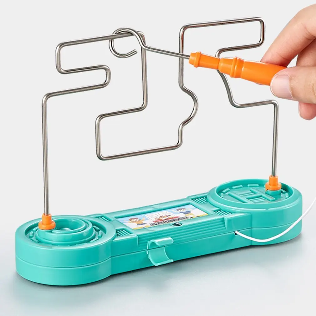 Bump Maze Toy Electric Buzz Wire Games Reliable Classic Desktop Puzzle Games Retro Toy for Children Kid Gifts
Bump Maze Toy Electric Buzz Wire Games Reliable Classic Desktop Puzzle Games Retro Toy for Children Kid Gifts