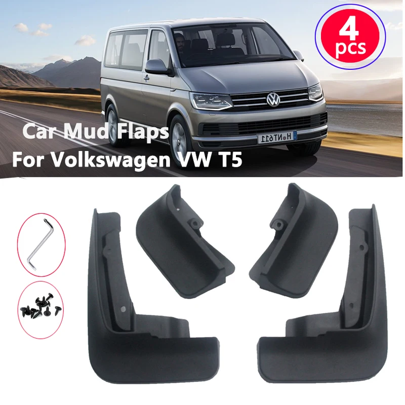 Брызговики для Volkswagen VW Transporter T5 Caravelle Multivan 2004 ~ 2015 автомобильные щитки от грязи