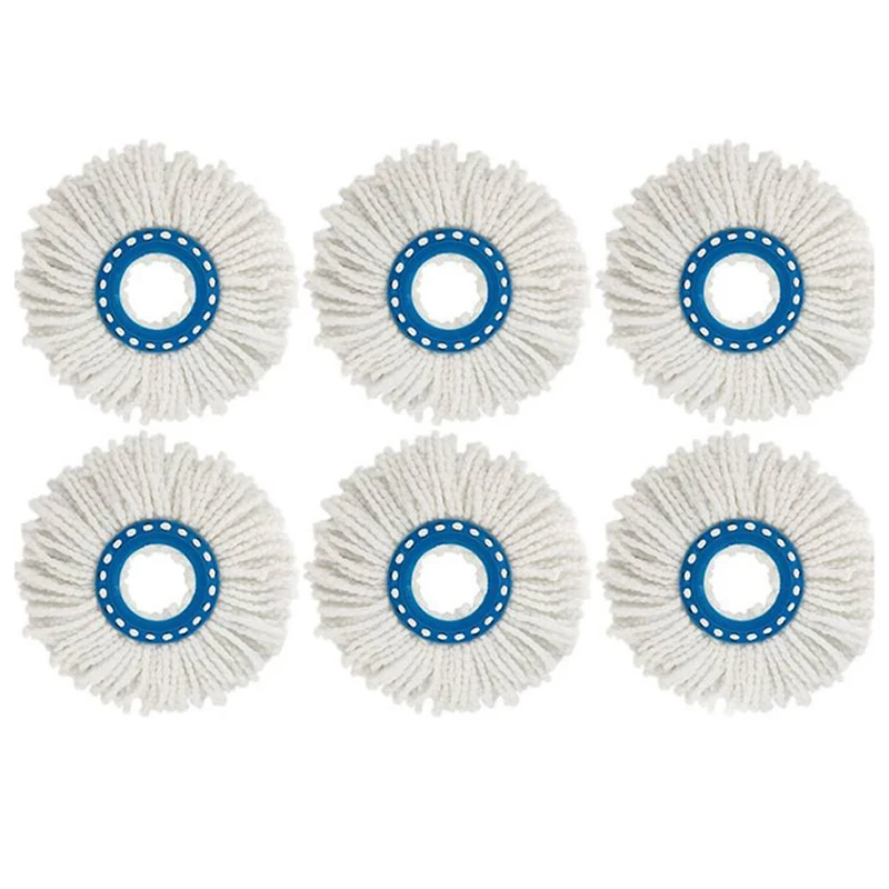 Hot YO-6Pcs 16Cm Universal Microfiber Replacement Head Hands-Free Rotating Mop Cloth Household Cleaning Accessories
Hot YO-6Pcs 16Cm Universal Microfiber Replacement Head Hands-Free Rotating Mop Cloth Household Cleaning Accessories