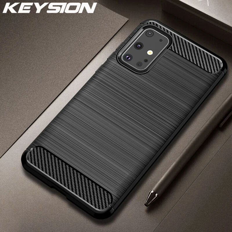 Ударопрочный чехол KEYSION для Samsung Galaxy S20 Ultra Plus S10 S9 силиконовый защитный телефона A51