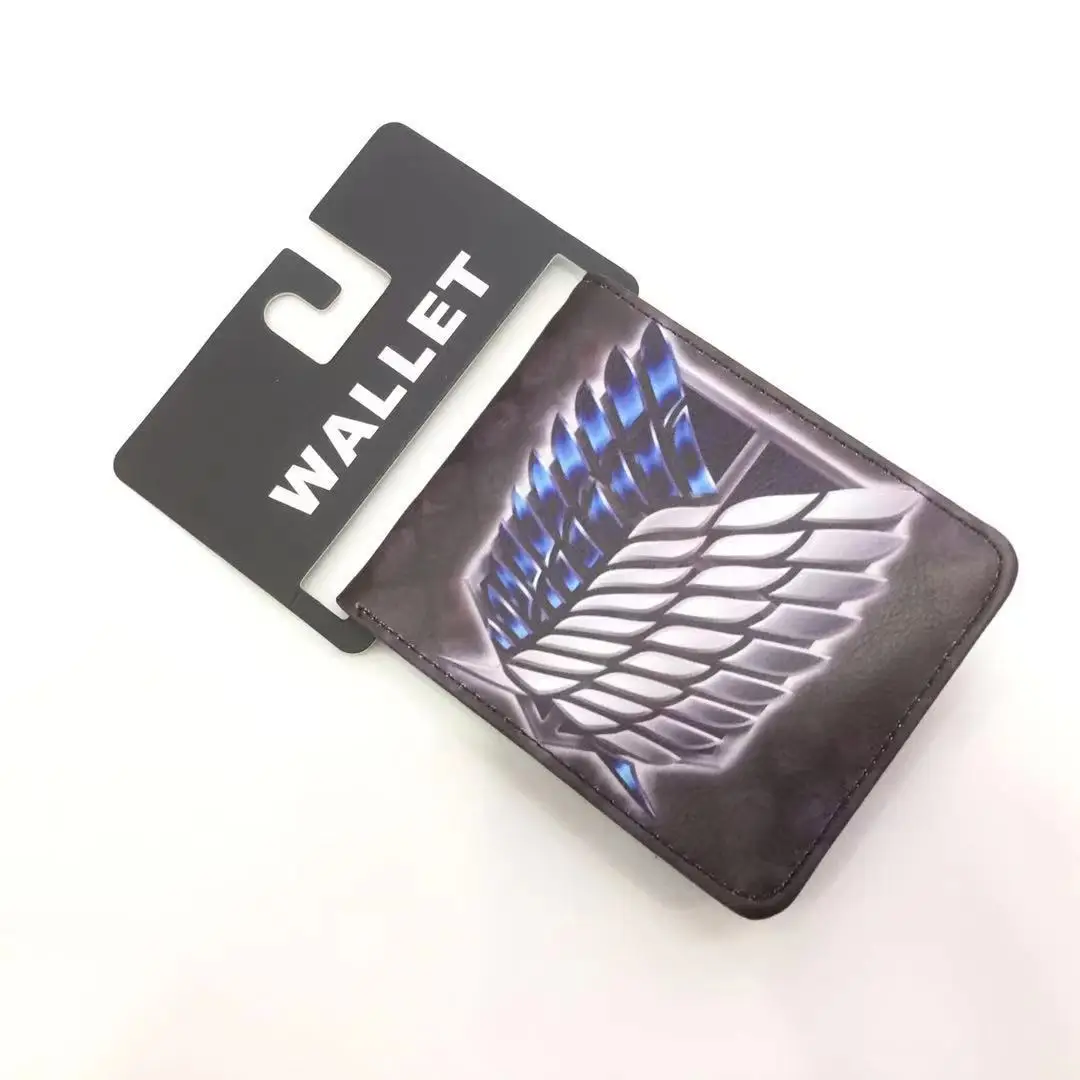 Anime Attack on Titan Short Wallets Man Woman Purse Card Purses Phone Money Pocket
Anime Attack on Titan Short Wallets Man Woman Purse Card Purses Phone Money Pocket