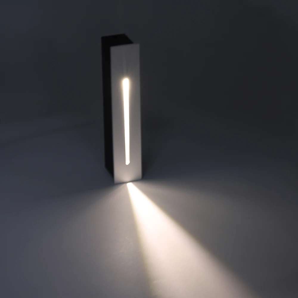 3W Recessed Indoor Stair Light Wall Lamp AC85-265V Step Decoration Hallway staircase Lamps Corner lights Dropshipping | Лампы и