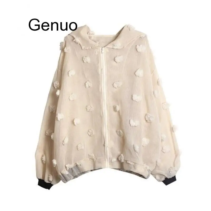2020 Summer New Arrival Sunscreen Clothing Female Korean Style Loose Eugen Yarn Thin Jacket Fashion Summer Coats
2020 Summer New Arrival Sunscreen Clothing Female Korean Style Loose Eugen Yarn Thin Jacket Fashion Summer Coats