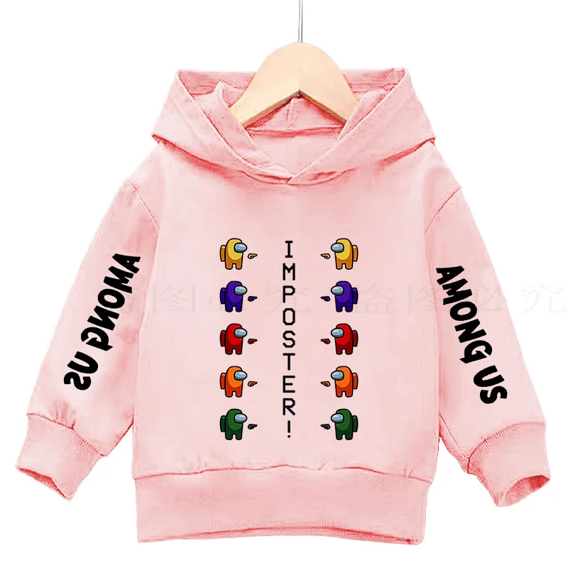 3-14Years Among Us Boys Hoodies Impostor 100% Cotton Streetwear New Video Game kids Sweatshirt Girls Among Us Children Hoodie
3-14Years Among Us Boys Hoodies Impostor 100% Cotton Streetwear New Video Game kids Sweatshirt Girls Among Us Children Hoodie