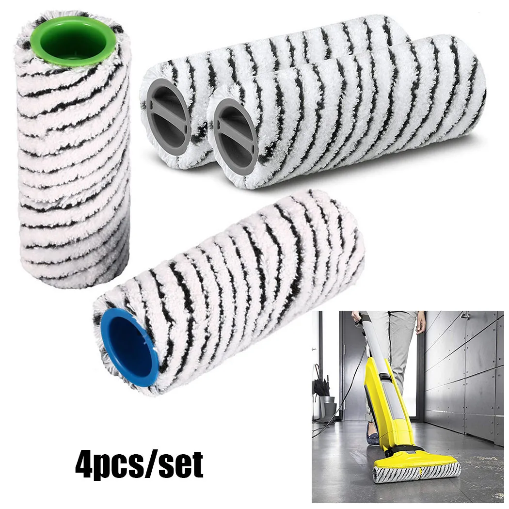 4Pcs Stone Roller Brush Replacement Kit for Hard Floor Cleaner For Karcher FC 7 Main Brush Vacuum Cleaner Parts
4Pcs Stone Roller Brush Replacement Kit for Hard Floor Cleaner For Karcher FC 7 Main Brush Vacuum Cleaner Parts