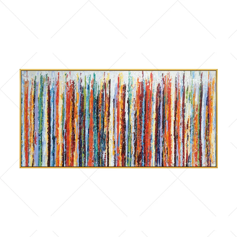 Handmade Abstract Rainbow Multi-Color Canvas Oil Painting Wall Art Picture For Living Room Aisle Modern Home Decor
Handmade Abstract Rainbow Multi-Color Canvas Oil Painting Wall Art Picture For Living Room Aisle Modern Home Decor