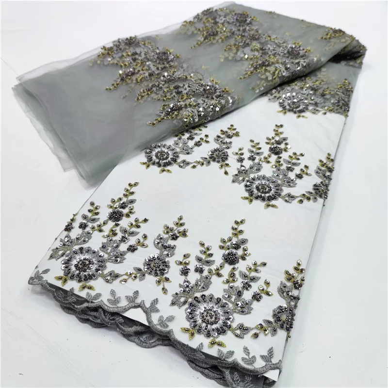 Handmade Lace African French Lace Fabric 2021 High Quality Beaded Ghana Lace For Nigerian Lace Fabrics For Party Dress
Handmade Lace African French Lace Fabric 2021 High Quality Beaded Ghana Lace For Nigerian Lace Fabrics For Party Dress