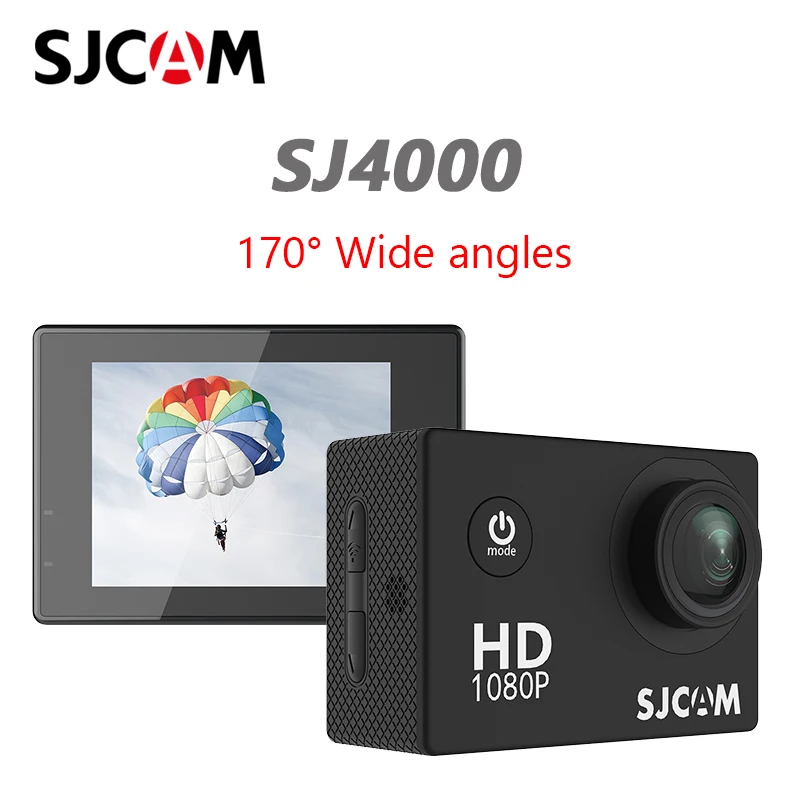 

Original SJCAM SJ4000 Sport Action Camera 2.0 inch HD 1080P Diving 30M Waterproof DV Extreme Sports mini Camcorder SJ 4000 Cam
