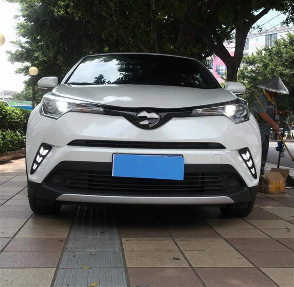 ECAHAYAKU Car LED DRL Daytime Running Light Turn Signal Light for Toyota C-HR CHR 2017 2018 2019 2020 Waterproof DC12V 1 Pair
ECAHAYAKU Car LED DRL Daytime Running Light Turn Signal Light for Toyota C-HR CHR 2017 2018 2019 2020 Waterproof DC12V 1 Pair