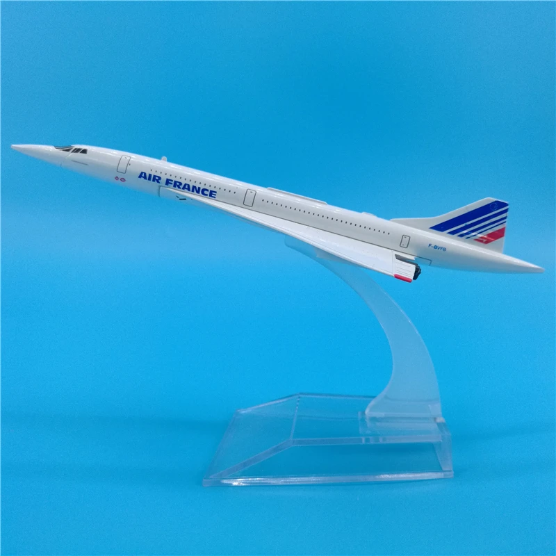 1:400 масштаб 16 см Concorde Air Франция модель самолета 1976 2003 Литой самолет игрушка Supersonic