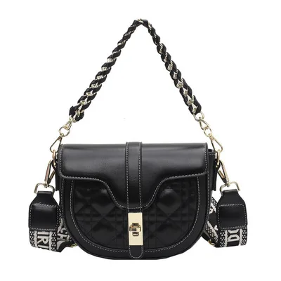Women's Bags New European And American Trend Fashion Handbags Chain Saddle Bag All-match Single Shoulder Messenger Small Bag
Women's Bags New European And American Trend Fashion Handbags Chain Saddle Bag All-match Single Shoulder Messenger Small Bag