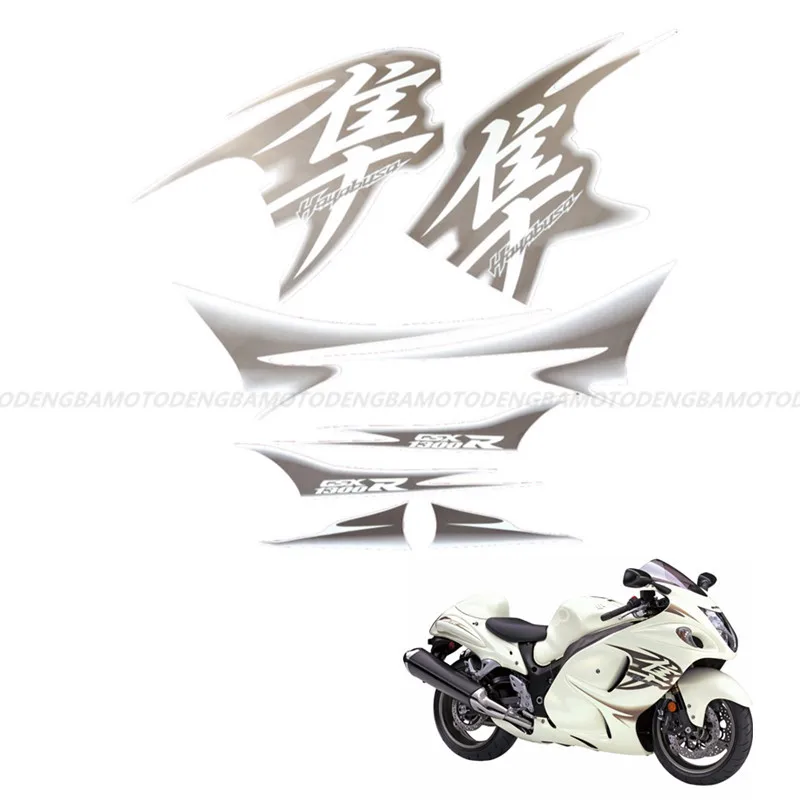 Для Suzuki GSXR1300 HAYABUSA 2008 2009 2010 2011 2012 3M Автомобильная наклейка цельная искусственная