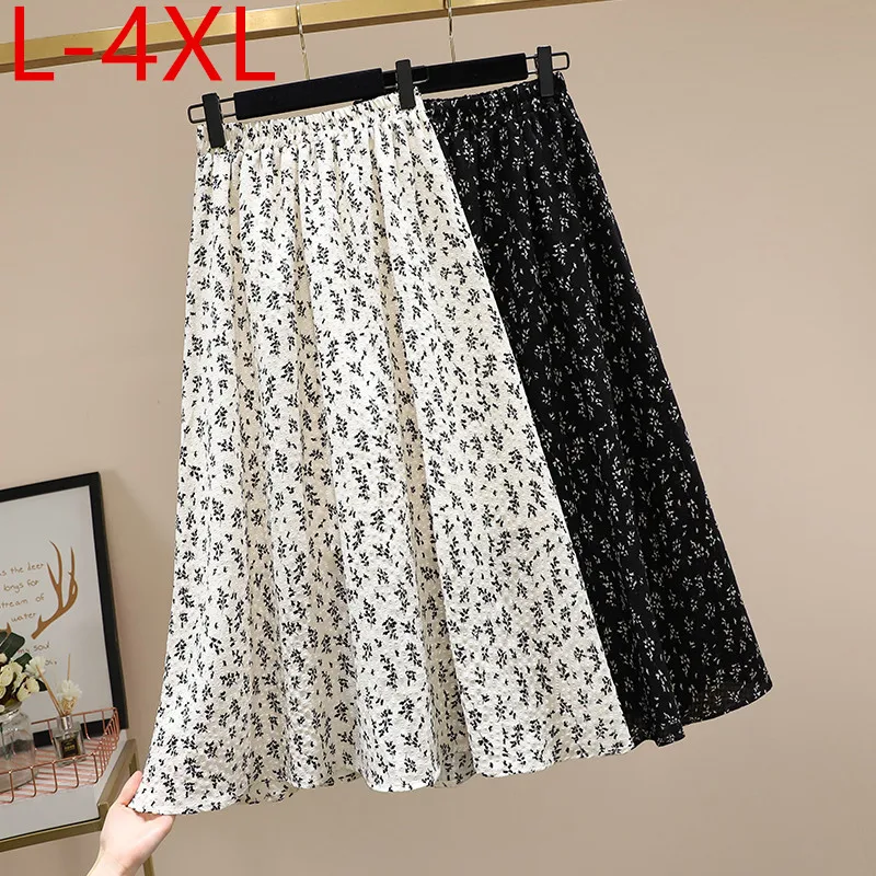 Plus Size Skirts For Women 2021 Summer New Hit Large Loose Floral Elastic Waist Ladies Elegant Chiffon Skirt L XL 2XL 3XL 4XL
Plus Size Skirts For Women 2021 Summer New Hit Large Loose Floral Elastic Waist Ladies Elegant Chiffon Skirt L XL 2XL 3XL 4XL