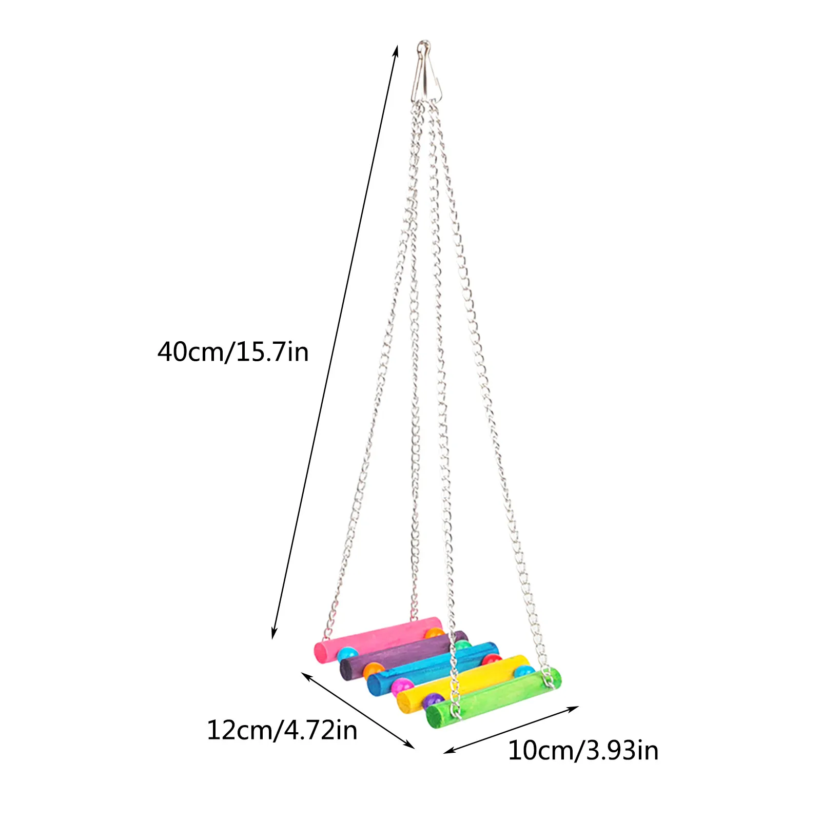 1 piece of creative parrot toy swing rack rattle swing wooden spout colorful pet bird toy garden home decoration bird toy
1 piece of creative parrot toy swing rack rattle swing wooden spout colorful pet bird toy garden home decoration bird toy