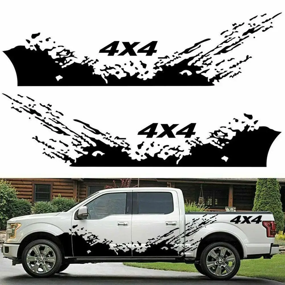 2Pcs Car Sticker 4x4 Off Road Graphic Vinyl Decal Personality Car Stickers and Decals Accessories For Navara For Jeep For Pickup
2Pcs Car Sticker 4x4 Off Road Graphic Vinyl Decal Personality Car Stickers and Decals Accessories For Navara For Jeep For Pickup