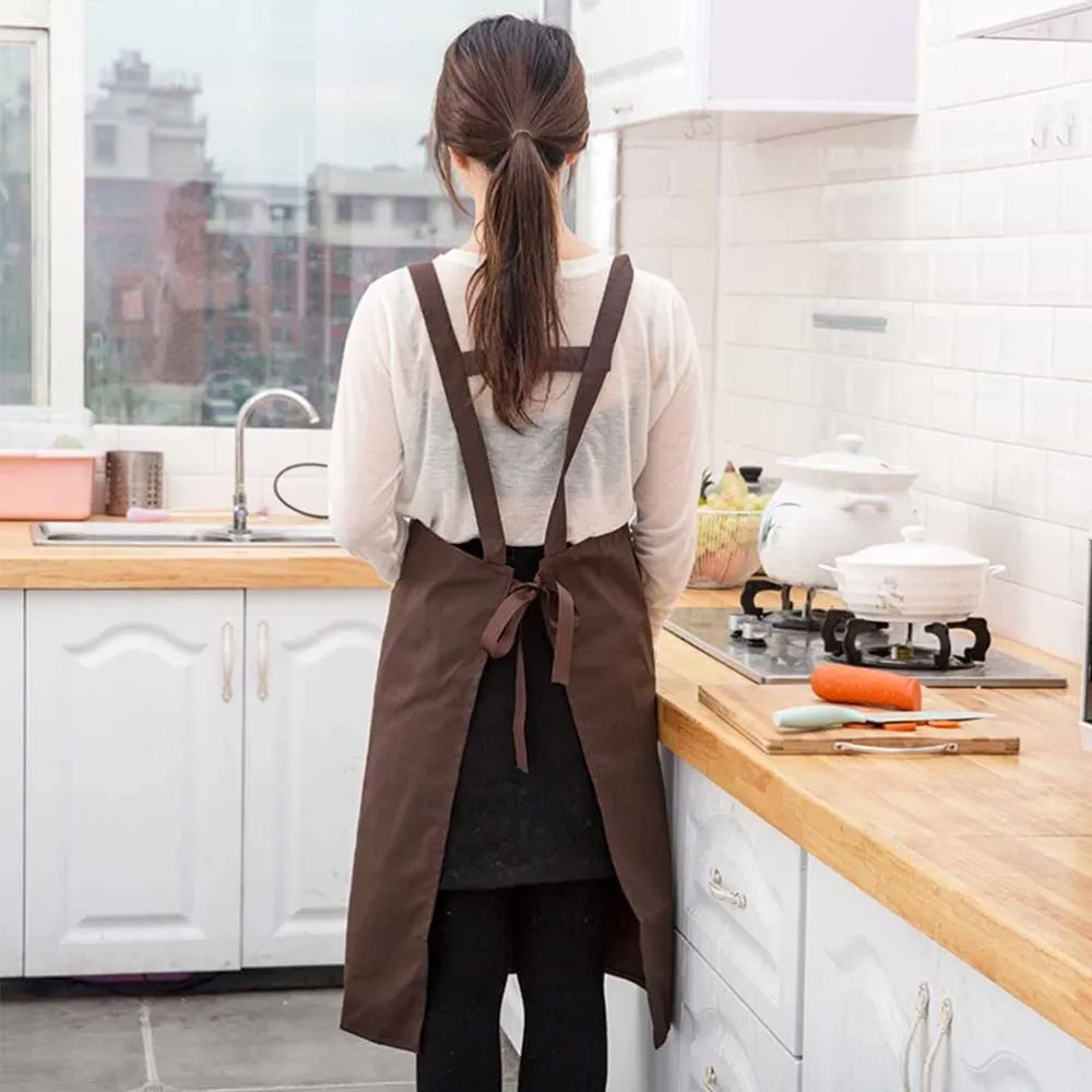 Pure Color Apron Working Apron Kitchen Cooking Apron Hotel Apron Fashion Coffee Apron (Black)
Pure Color Apron Working Apron Kitchen Cooking Apron Hotel Apron Fashion Coffee Apron (Black)