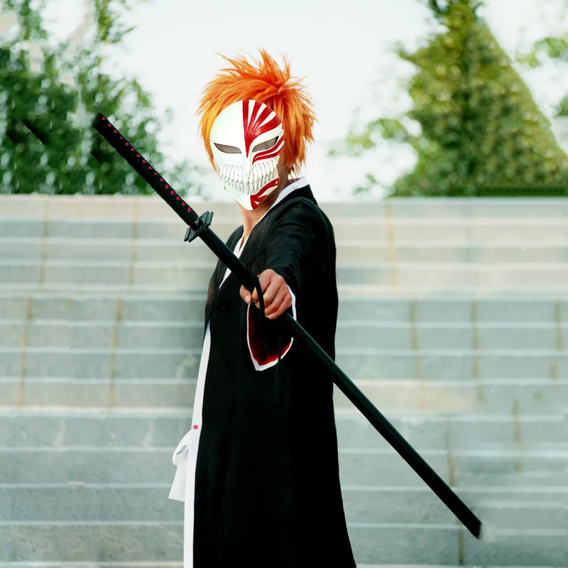 Bleach Anime Suit Costume Kurosaki ichigo Cosplay Black Long Cape Annual Party Halloween Party Performance Costume
Bleach Anime Suit Costume Kurosaki ichigo Cosplay Black Long Cape Annual Party Halloween Party Performance Costume