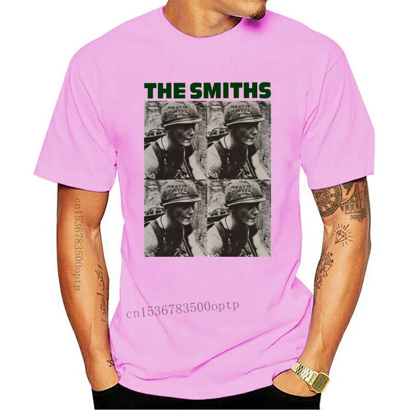 Новинка 2021 2021 Мужская футболка унисекс с круглым вырезом The Smiths с мясом, Мужская хипстерская футболка для творчества, мужские футболки
Новинка 2021 2021 Мужская футболка унисекс с круглым вырезом The Smiths с мясом, Мужская хипстерская футболка для творчества, мужские футболки