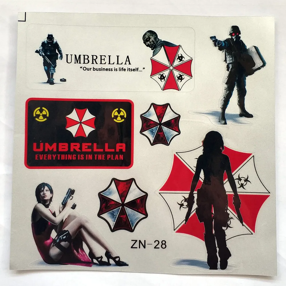Car Stickers Umbrella Corporation Creative Reflective Decoration Decals for Tablet Laptop Computer Case Auto Tuning Styling
Car Stickers Umbrella Corporation Creative Reflective Decoration Decals for Tablet Laptop Computer Case Auto Tuning Styling