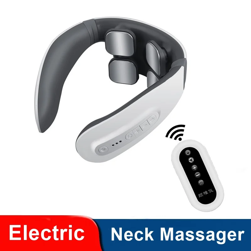 ASENGRY Electric Smart Neck Massager 4D Hot Cervical Massage Compress Vibrating Promote Blood Circulation Massageador Corporal
ASENGRY Electric Smart Neck Massager 4D Hot Cervical Massage Compress Vibrating Promote Blood Circulation Massageador Corporal