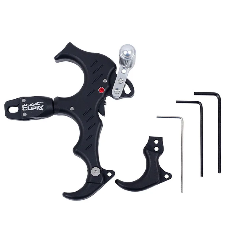 360 Degree Aluminum Alloy C3/C4 Fingers Bow Release Adjustable Outdoor Hunting Training Inter Left And Right Hands
360 Degree Aluminum Alloy C3/C4 Fingers Bow Release Adjustable Outdoor Hunting Training Inter Left And Right Hands