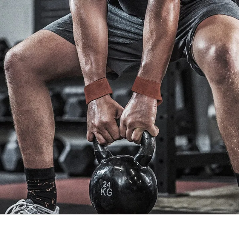 Gym Leather Lifting Straps with Padded Weight Lifting Wrist Straps Support for Crossfit Bodybuilding Pull Up Bar Grip Workout
Gym Leather Lifting Straps with Padded Weight Lifting Wrist Straps Support for Crossfit Bodybuilding Pull Up Bar Grip Workout